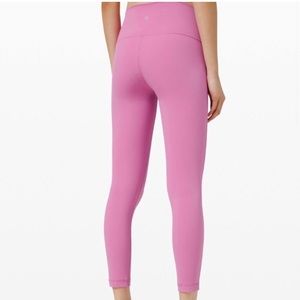 Lululemon Wunder Under HR 25” Megenta Glow 6